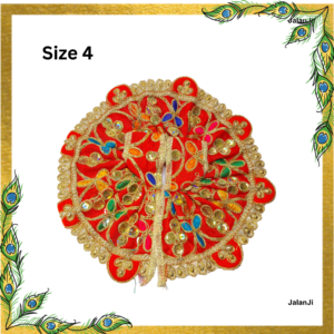 Sitara & Heavy Kundan Work Dress Kanha Ji